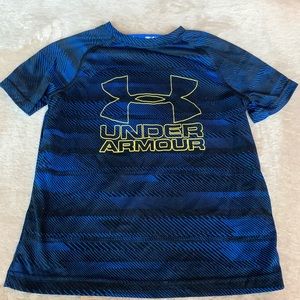 under armor mesh tee
